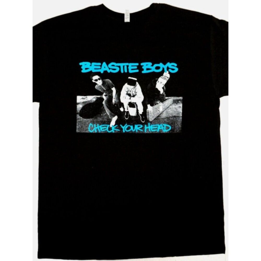 RARE BEASTIE BOYS CHECK YO HEAD ALBUM TEE SCREENPRINT ART RAP TEE XL